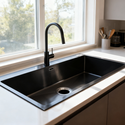 Home & Restaurant 304 Steel Sink - Complete Accessory Kit Included photo-5