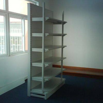 Customized Double Sided Retail Shelf Store Display Rack Shelving Metal Supermarket Shelf photo-5