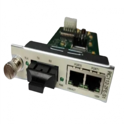 Raisecom RC112-2FE-S1 Single-Mode Dual Network Port Card-Type Transceiver‌