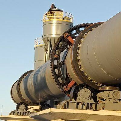 Harmless resource recovery treatment of aluminum ash and slag, complete production line of aluminum ash rotary kiln equipment