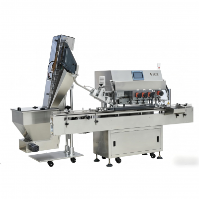 BPX-200 Máquina automática de tapado de botellas Diámetro de tapa Φ20-65mm Capacidad para 500kg de carga pesada