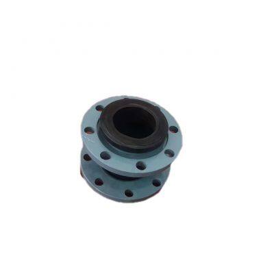 Single Sphere Carbon Steel Flexible Pipe Fitting Flexible Connector Universal Joints Rubber Expansion Joint photo-3