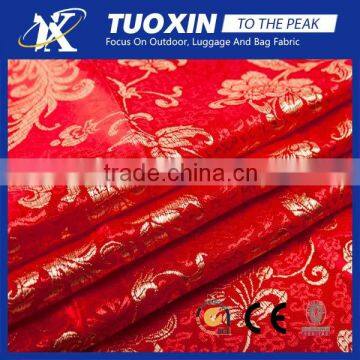 Tapestry satin fabric china factory supplier/Jacquard satin fabric