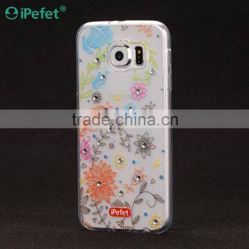 China Manufacturer Custom Design UV Printing Transparent Clear TPU Case For Samsung Galaxy S6 photo-2