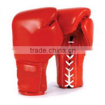 Lather boxing gloves fighting gloves