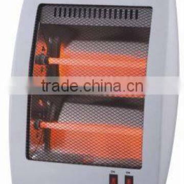 2heating 400W/800W CE/GS/ROHS safety tip over swtich/ inner handle /power indicator light electric heater quartz heater for home