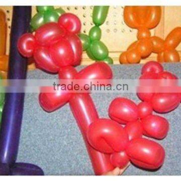 Made in China!Meet EN71! ASTM F963-08! GB6675-2003!Nitosamines detection! hot selling latex balloons long shapes