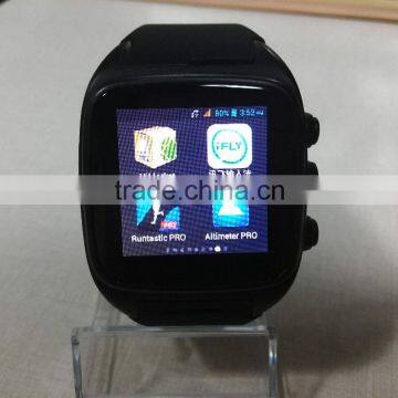 android bluetooth smart watch, unique design bluetooth smart watch with pedometer reminder and GPS function