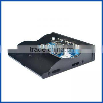 19/20 Pin to 2 Port USB 3.0 HUB PC 3.5" 3.5 Inch Floppy Drive Bay Front Panel New photo-2