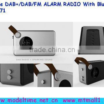 Portable DAB+/DAB/FM ALARM RADIO With Bluetooth function