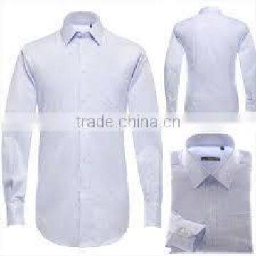 Custom Tailor Made Solid Color Cotton Dress Shirt for Men Men's Office Dress Shirt