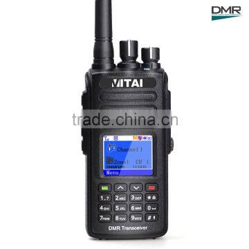 VITAI VDG-585 VHF136-174MHz UHF 400-480MHz 5W 1000CH GPS Function IP67 Waterproof DMR Digital Portable Transceiver