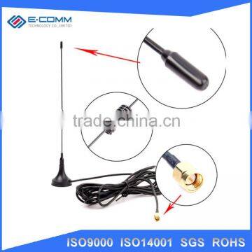 Dual Band 900/1800 MHz 3dBi Omni Directional Magnetic Antenna GSM Cellular Aerial 3m Cable with SMA male Connector