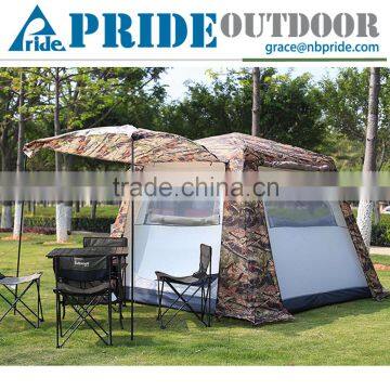 Outdoor Camouflage Waterproof Military Tent Canvas Fabric With Mosquito Net Camping Military Camouflage Tent