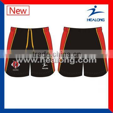 sublimation printing rugby jerseys online red rugby shorts