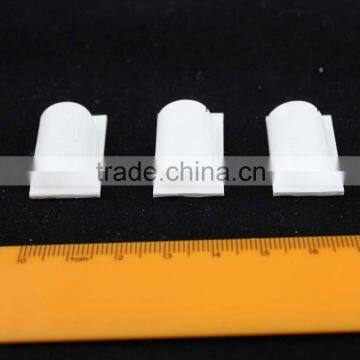 plastic self adhesive removable cable holder for table