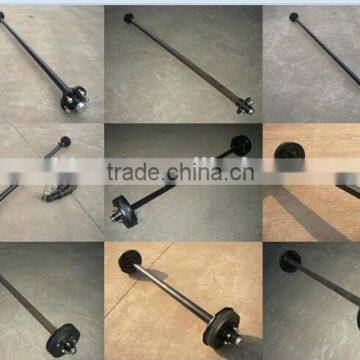 China manufacturer Semi round axle beam Trailer Axle