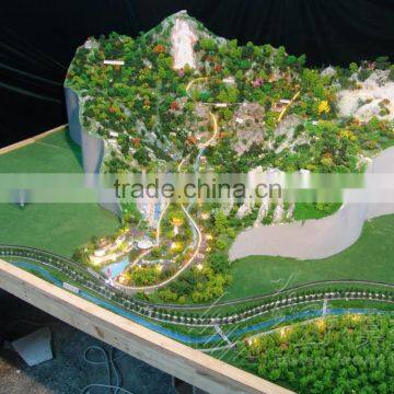 Architectural scale model miniature make by laser cutting machine
