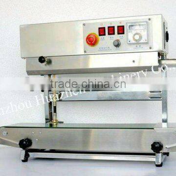 bag sealer with date printing good sell vertical bag sealer aluminum foil bag sealer 900 model