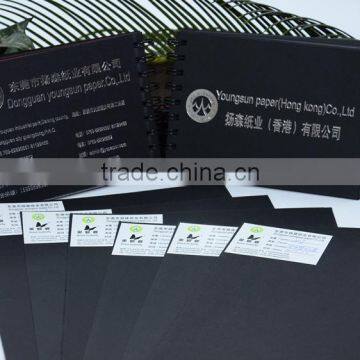 Black Paper Black Liner Paper 120g Black Cardboard photo-6