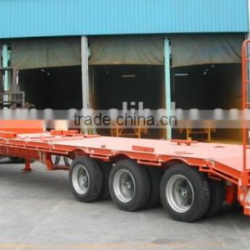 Large volume extendable lowbed semi trailer for sale