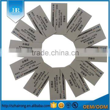 Paper Hang Tags Printed on Two Sides for Clothing Tag Price photo-5