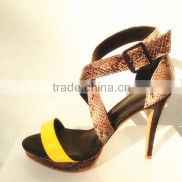 Private Label Women Heels Shoes Ankle Strap Woman Sandals Fashionable Drop Ship Ladies High Heel Sandals photo-3