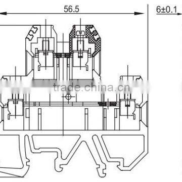 SEK-4/2*2 Double Level Inter Connection Terminal Block photo-6