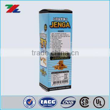 Custom Building Block Paper Boxes With Window and Logo
