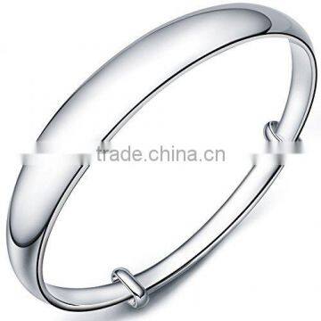 2015 HOT Selling sterling silver engraving bangle bracelets wholesale