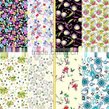 Acidity color painting nylon spandex swimwear fabric /Floral custom design printing fabric