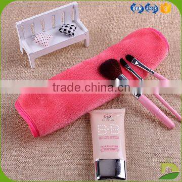 oil eraser 100% polyester soft makeup wipes cloth