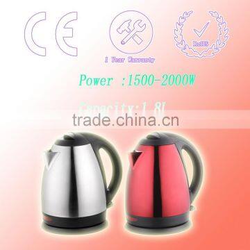 The Best Kitchen Home Appliance and High Efficient Stainless Steel Electric Tea Kettle