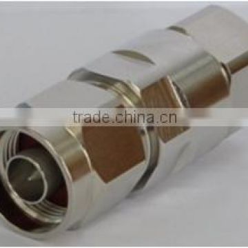 NM-1/2"L - N Straight male Connector for 1/2" Flexible RF Cable, large quantity sold to India, South Korea, UAE, Europe