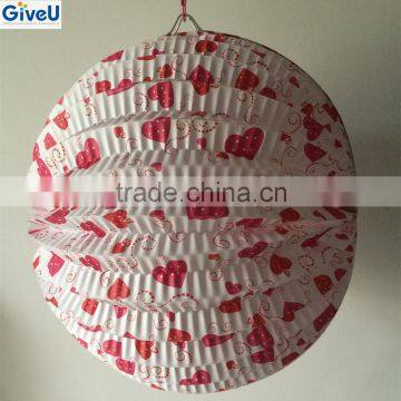 Wedding Occasion and Event & Party Supplies Type Pull Paper Lantern Handmade Paper Lampion