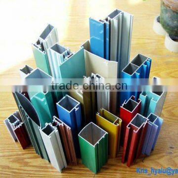 powder coating aluminum extrusions