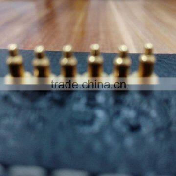 Gold Plated Brass Spring Loaded Pogo Pin Battery Connectir for Electronics Test Machine photo-5