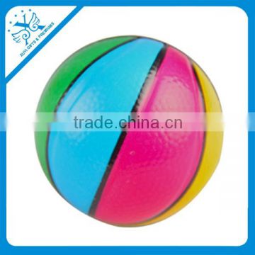 color basketball promotional cheap pu foam ball