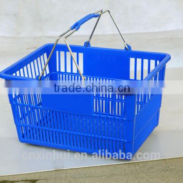 Shopping baskets&plastic shopping basket small shopping basket with wheel