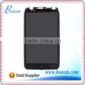 lcd & digitizer assembly for htc one x with front housing,for htc one x lcd with touch screen assembly high quality