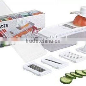 Multi-functional plastic Mandoline Slicer Grater