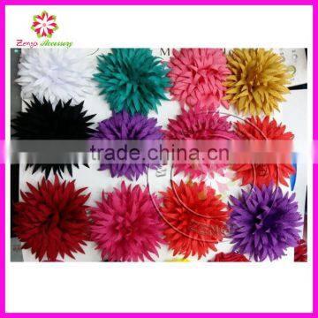 Fabric flower for hair, fabric flower corsage, carnation fabric flower