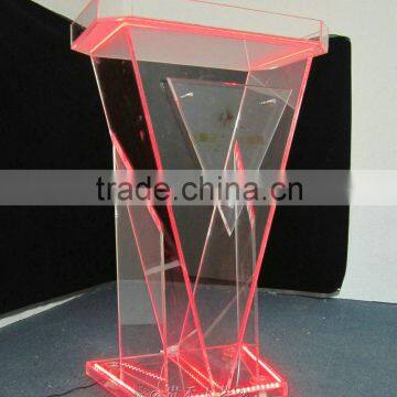 Blue Color 2015 New High Quality Acrylic Led dj Facade, Night Bar Furniture YZ-0076 photo-3