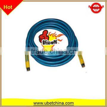 Transparent high pressure steel wire braided hose cleaning machine water line