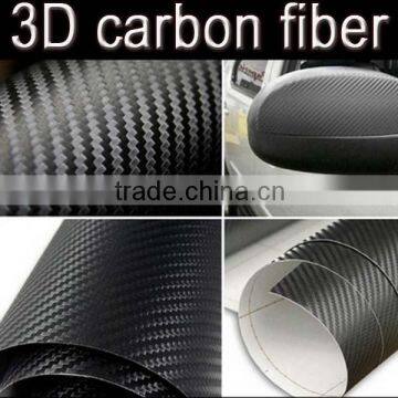 High Quality Decal Car Wrap Vinyl Film, 3D Carbon Fiber