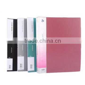 China Wholesale 10/20/30/40/60/80/100 pages PP Clear Book File Folder, Clear Book File Folder, Clear Book