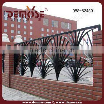 balustrade wrought iron used