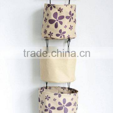 wholesale wooden handle oxford hanging bag