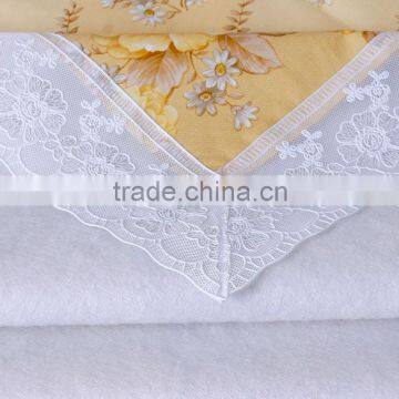 Hot Sale PVC Vinyl Lace Tablecloth With Flannel/cotton Backing photo-5