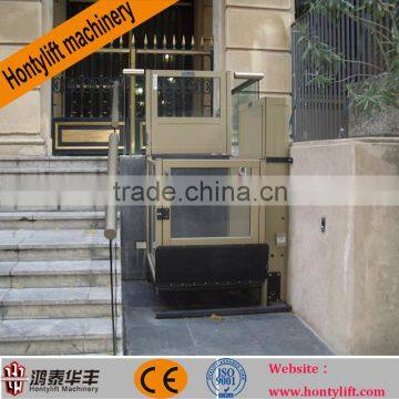 China factory supply CE certicate 3m vertical man wheelchair elevator lift for disabled